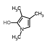 CAS#: 89686-37-3, 1,3,4-Trimethyl-1H-pyrrol-2-ol