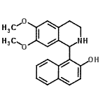 CAS#: 897035-07-3, 1-(6,7-Dimethoxy-1,2,3,4-tetrahydro-1-isoquinolinyl)-2-naphthol