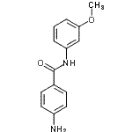 CAS 登录号：897594-57-9， 4-氨基-N-(3-甲氧基苯基)苯甲酰胺