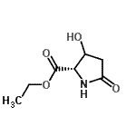 CAS#: 89775-97-3, Ethyl 3-hydroxy-5-oxo-L-prolinate