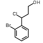 CAS 登录号：897918-85-3， 3-(2-溴苯基)-3-氯-1-丙醇