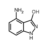 CAS#: 89792-08-5, 4-Amino-1H-indazol-3-ol
