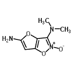 CAS#: 897938-68-0, N<sup>3</sup>,N<sup>3</sup>-Dimethylfuro[2,3-d][1,2]oxazole-3,5-diamine 2-oxide