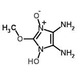 CAS#: 898250-16-3, 4,5-Diamino-2-methoxy-1H-imidazol-1-ol 3-oxide