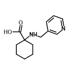 CAS#: 898393-33-4, 1-[(3-Pyridinylmethyl)amino]cyclohexanecarboxylic acid
