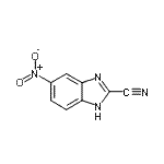 CAS#: 89843-50-5, 5-Nitro-1H-benzimidazole-2-carbonitrile