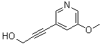 CAS 登录号：898561-63-2， 3-(5-甲氧基-3-吡啶基)-2-丙炔-1-醇