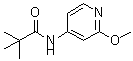 CAS 登录号：898561-71-2， N-(2-甲氧基-4-吡啶基)-2,2-二甲基丙酰胺