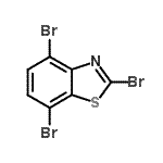 CAS#: 898747-98-3, 2,4,7-Tribromo-1,3-benzothiazole