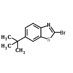 CAS#: 898748-39-5, 2-Bromo-6-(2-methyl-2-propanyl)-1,3-benzothiazole