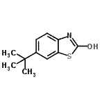 CAS#: 898748-43-1, 6-(2-Methyl-2-propanyl)-1,3-benzothiazol-2-ol