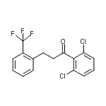 CAS#: 898749-86-5, 1-(2,6-Dichlorophenyl)-3-[2-(trifluoromethyl)phenyl]-1-propanone