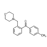 CAS#: 898749-93-4, (4-Methylphenyl)[2-(4-morpholinylmethyl)phenyl]methanone