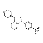 CAS#: 898750-83-9, [2-(4-Morpholinylmethyl)phenyl][4-(trifluoromethyl)phenyl]methanone