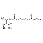 CAS#: 898751-10-5, Ethyl 7-(4-methoxy-3,5-dimethylphenyl)-7-oxoheptanoate