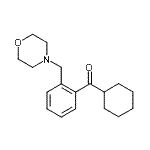 CAS 登录号：898751-41-2， 环己基[2-(4-吗啉基甲基)苯基]甲酮