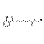 CAS#: 898751-42-3, Ethyl 8-(2-methylphenyl)-8-oxooctanoate