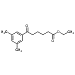 CAS 登录号：898751-75-2， 乙基6-(3,5-二甲基苯基)-6-氧代己酸酯