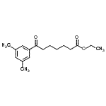 CAS 登录号：898751-78-5， 乙基7-(3,5-二甲基苯基)-7-氧代庚酸酯