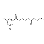 CAS 登录号：898751-90-1， 乙基6-(3,5-二氯苯基)-6-氧代己酸酯