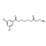 CAS#: 898751-93-4, Ethyl 7-(3,5-dichlorophenyl)-7-oxoheptanoate