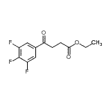 CAS#: 898752-49-3, Ethyl 4-oxo-4-(3,4,5-trifluorophenyl)butanoate