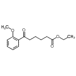CAS 登录号：898752-73-3， 乙基6-(2-甲氧基苯基)-6-氧代己酸酯