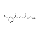 CAS#: 898753-47-4, Ethyl 5-(3-cyanophenyl)-5-oxopentanoate