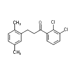 CAS 登录号：898753-96-3， 1-(2,3-二氯苯基)-3-(2,5-二甲基苯基)-1-丙酮