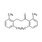 CAS 登录号：898754-88-6， 1,3-二(2,6-二甲基苯基)-1-丙酮