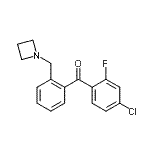 CAS#: 898755-19-6, [2-(1-Azetidinylmethyl)phenyl](4-chloro-2-fluorophenyl)methanone