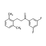 CAS#: 898755-32-3, 1-(3,5-Difluorophenyl)-3-(2,6-dimethylphenyl)-1-propanone