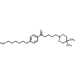 CAS#: 898755-54-9, 5-(5,5-Dimethyl-1,3-dioxan-2-yl)-1-(4-heptylphenyl)-1-pentanone