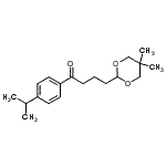 CAS#: 898755-59-4, 4-(5,5-Dimethyl-1,3-dioxan-2-yl)-1-(4-isopropylphenyl)-1-butanone