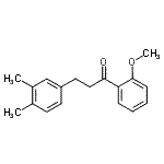 CAS 登录号：898755-63-0， 3-(3,4-二甲基苯基)-1-(2-甲氧基苯基)-1-丙酮