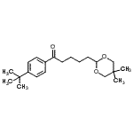 CAS#: 898755-70-9, 5-(5,5-Dimethyl-1,3-dioxan-2-yl)-1-[4-(2-methyl-2-propanyl)phenyl]-1-pentanone