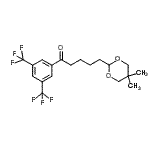 CAS#: 898755-93-6, 1-[3,5-Bis(trifluoromethyl)phenyl]-5-(5,5-dimethyl-1,3-dioxan-2-yl)-1-pentanone