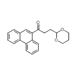 CAS#: 898756-44-0, 3-(1,3-Dioxan-2-yl)-1-(9-phenanthryl)-1-propanone