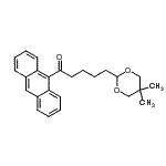 CAS#: 898757-53-4, 1-(9-Anthryl)-5-(5,5-dimethyl-1,3-dioxan-2-yl)-1-pentanone