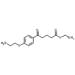 CAS#: 898757-60-3, Ethyl 5-oxo-5-(4-propoxyphenyl)pentanoate