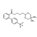 CAS#: 898757-62-5, 5-(5,5-Dimethyl-1,3-dioxan-2-yl)-1-[4'-(trifluoromethyl)-2-biphenylyl]-1-pentanone
