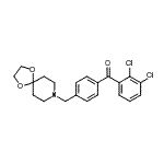 CAS#: 898758-28-6, (2,3-Dichlorophenyl)[4-(1,4-dioxa-8-azaspiro[4.5]dec-8-ylmethyl)phenyl]methanone