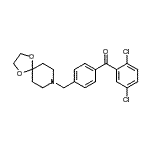 CAS#: 898758-34-4, (2,5-Dichlorophenyl)[4-(1,4-dioxa-8-azaspiro[4.5]dec-8-ylmethyl)phenyl]methanone