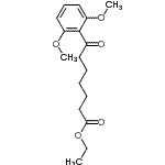 CAS#: 898758-50-4, Ethyl 7-(2,6-dimethoxyphenyl)-7-oxoheptanoate