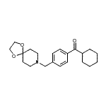 CAS#: 898758-64-0, Cyclohexyl[4-(1,4-dioxa-8-azaspiro[4.5]dec-8-ylmethyl)phenyl]methanone