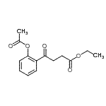 CAS 登录号：898758-71-9， 乙基4-(2-乙酰氧基苯基)-4-氧代丁酸酯
