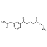 CAS#: 898758-79-7, Ethyl 5-(3-acetoxyphenyl)-5-oxopentanoate