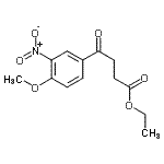CAS#: 898758-89-9, Ethyl 4-(4-methoxy-3-nitrophenyl)-4-oxobutanoate