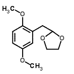 CAS 登录号：898759-24-5， 2-(2,5-二甲氧基苄基)-1,3-二氧戊环