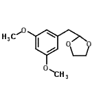 CAS 登录号：898759-30-3， 2-(3,5-二甲氧基苄基)-1,3-二氧戊环